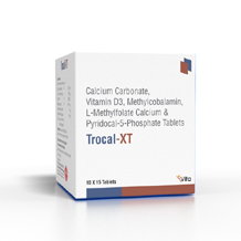  pharma franchise pcd in gujarat vita pharmaceuticals -	Trocal-XT Vita 3D PACK.png	